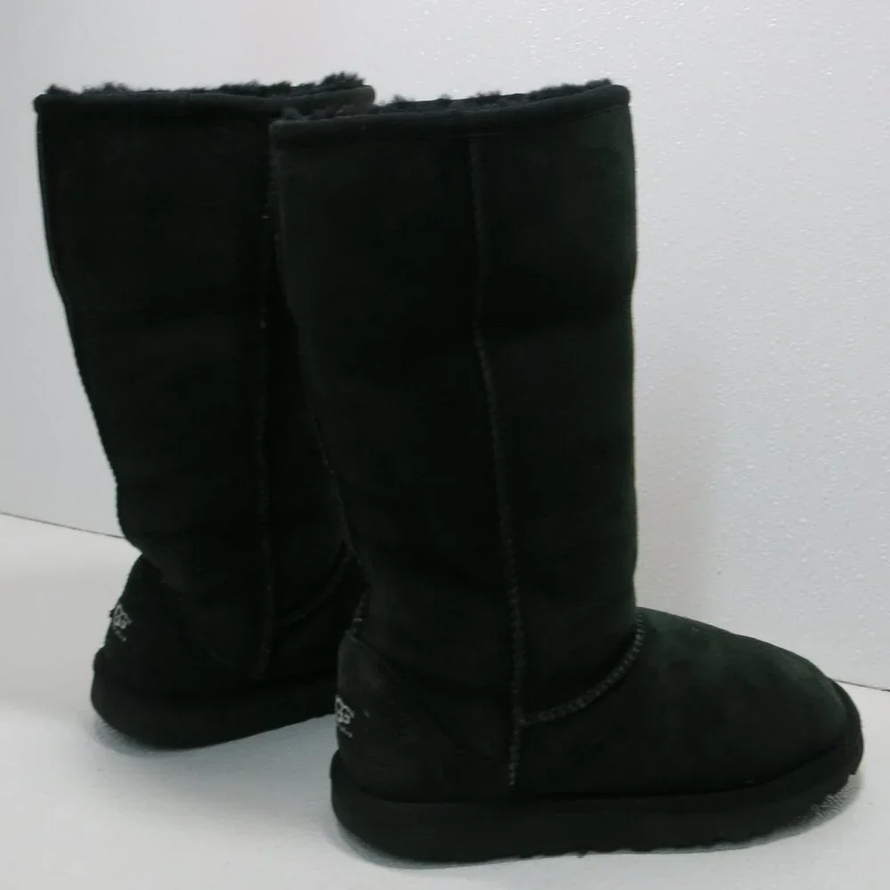 UGG 5229 Australia classic Tall Sheerling Winter Boots Kids Warm Footwear Sz 3
